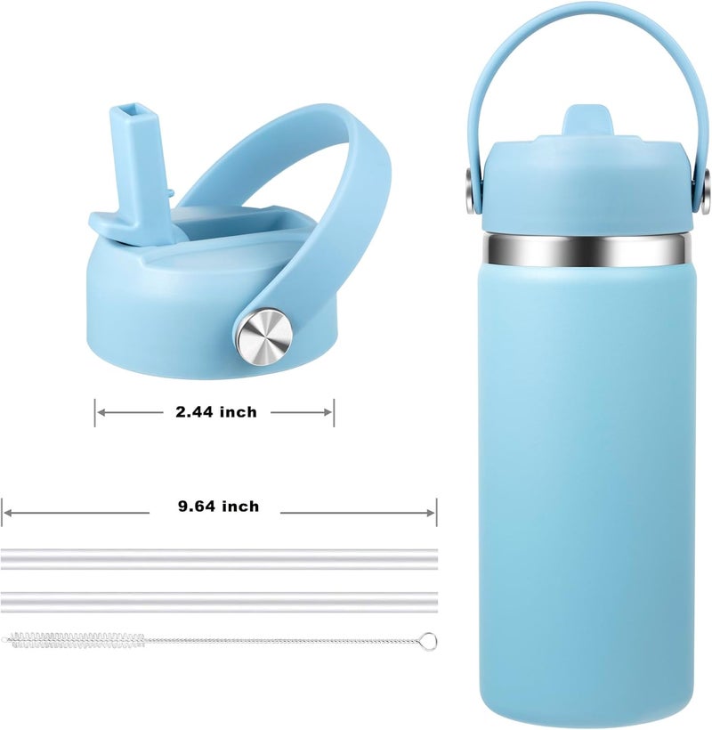 KMN Straw Lid for Hydro Flask Wide Mouth, Lids with Straw for Hydroflask 12 16 18 20 32 40 oz Wide Mouth, Replacement Straw Cap for Hydroflask, Top Sport Bottle Lids Accessories - Image 2